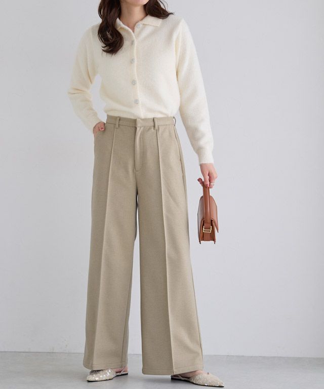 167cm / 杢グレージュ / M