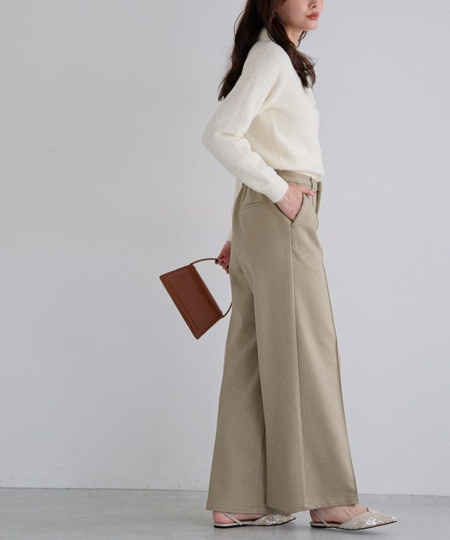 167cm / 杢グレージュ / M