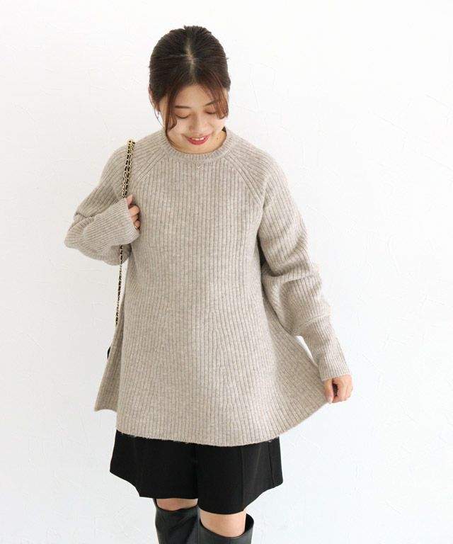 150cm / 杢ベージュ / M