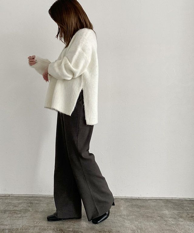 RASW]ニットストレートパンツ | 【公式】Pierrot（ピエロ）レディース