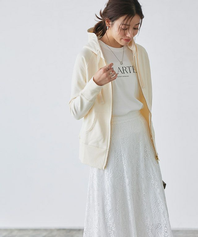 167cm / アイボリー / M