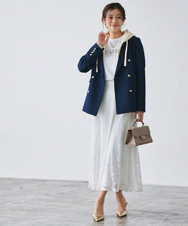 167cm / アイボリー / M