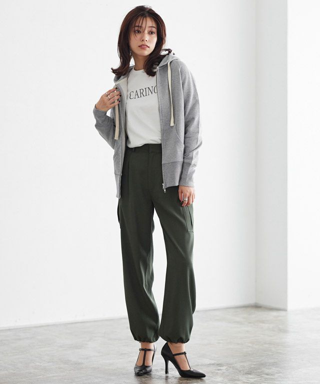 167cm / 杢グレー / M