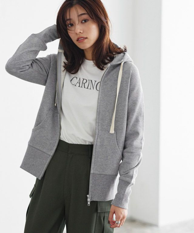 167cm / 杢グレー / M