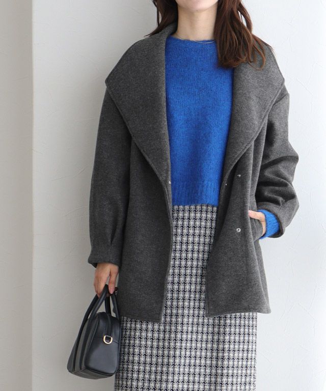 ダブルフェイスタックスリーブコート【スピード配送】 | 【公式