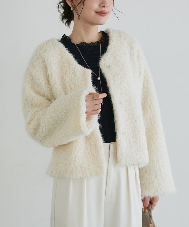 167cm / アイボリー / M