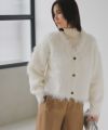 [RASW]2wayシャギーニットカーディガン