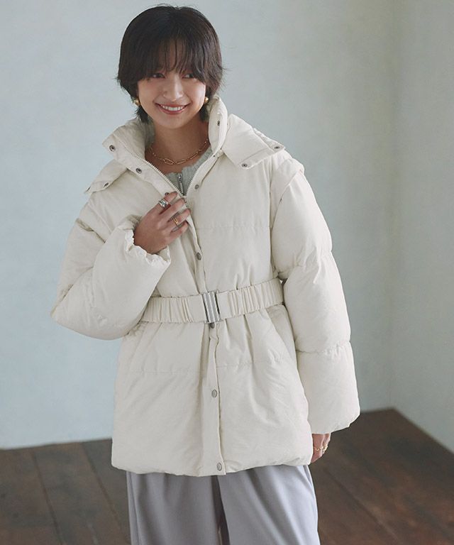 166cm / アイボリー / M