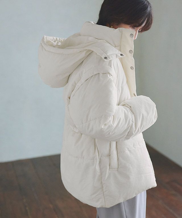 RASW]ウエストベルトファイバーダウンコート ◇ 送料無料