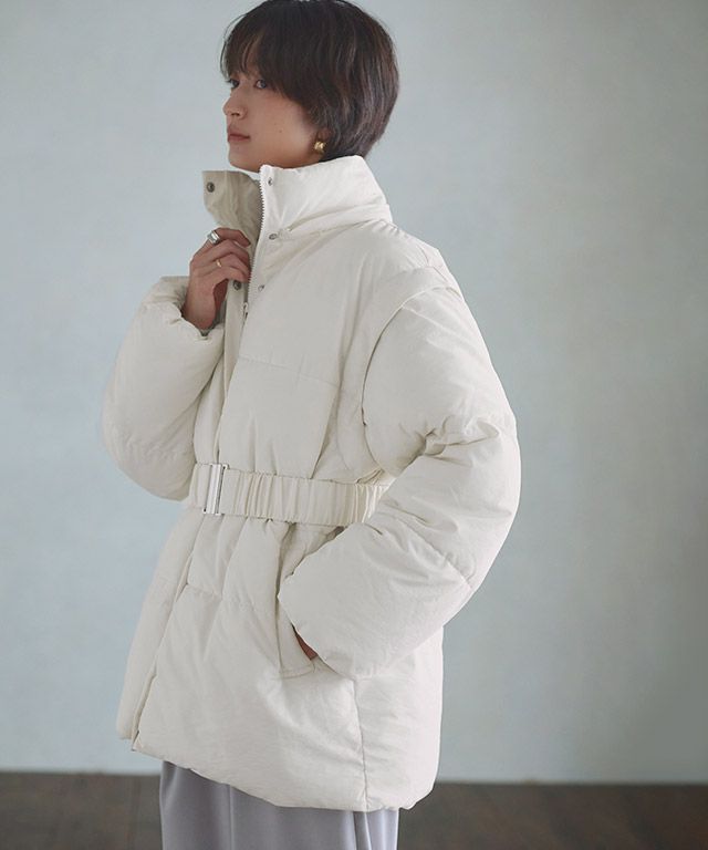 166cm / アイボリー / M