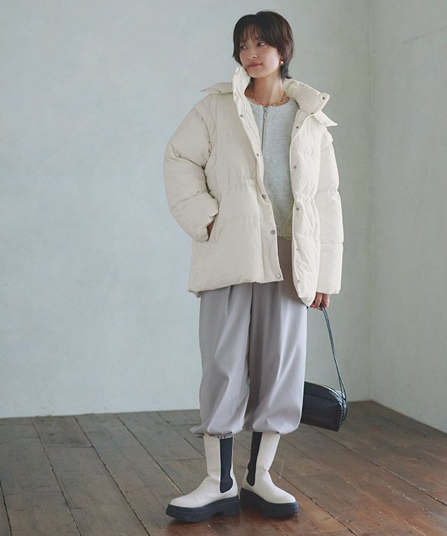 166cm / アイボリー / M