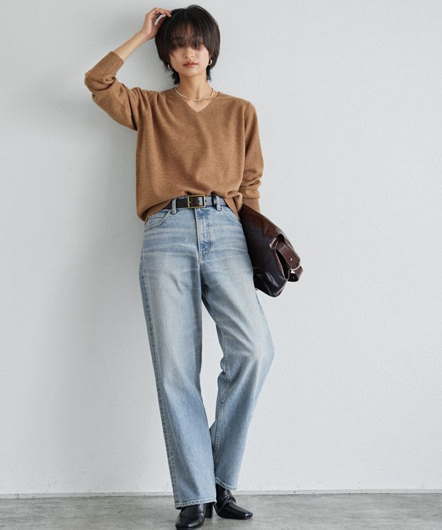 166cm / サックス / M