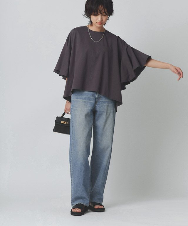166cm / サックス / M