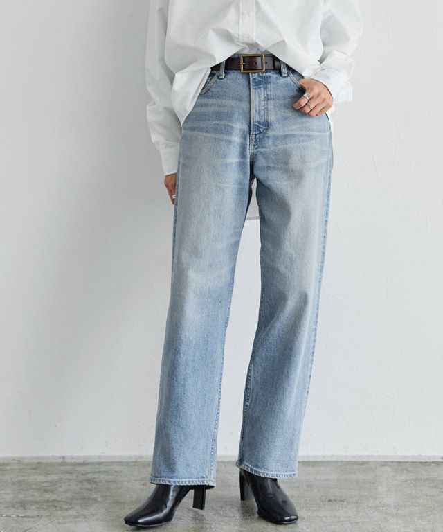 166cm / サックス / M