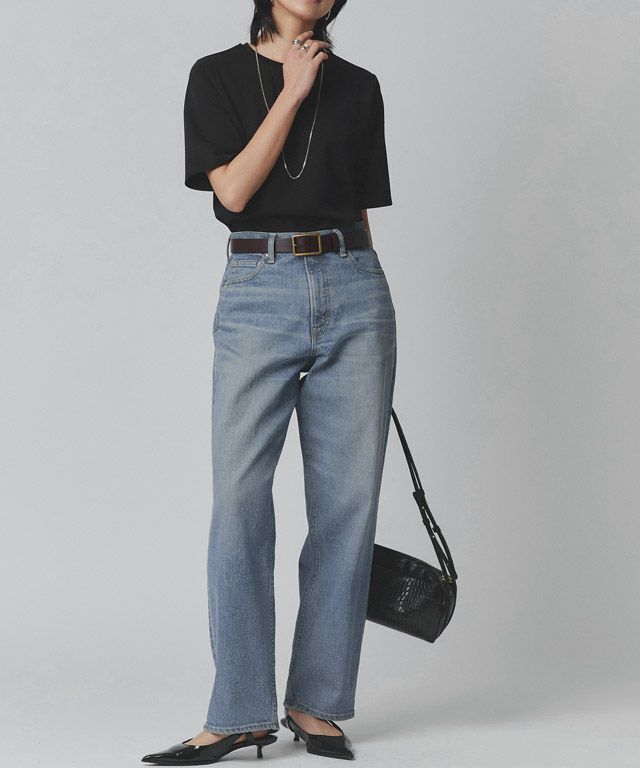166cm / サックス / M