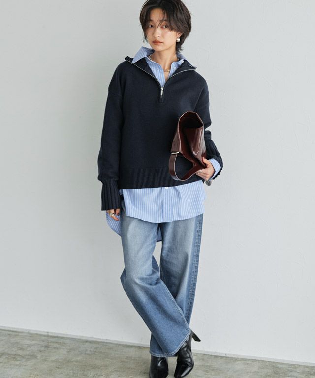 166cm / ブルー / M