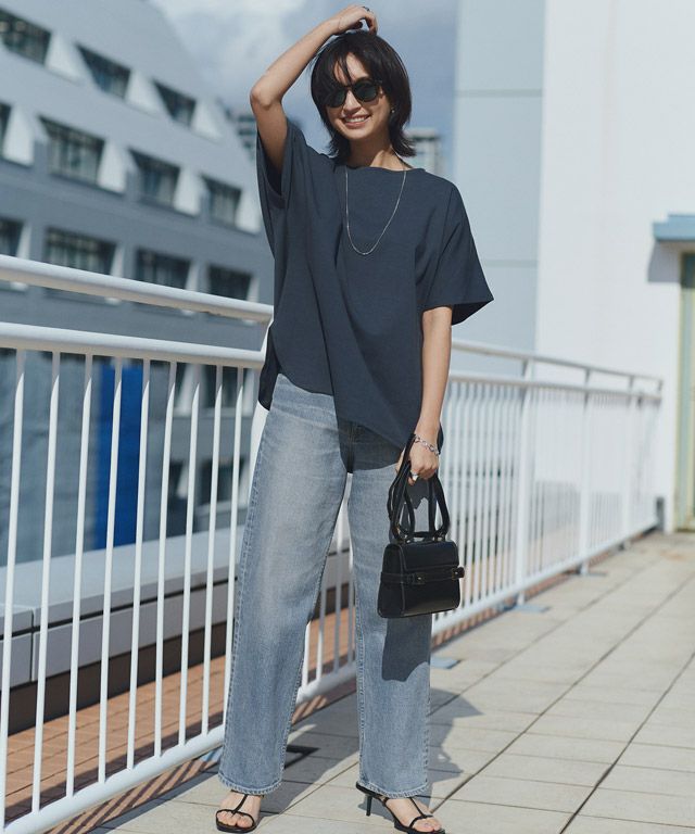 166cm / サックス / M