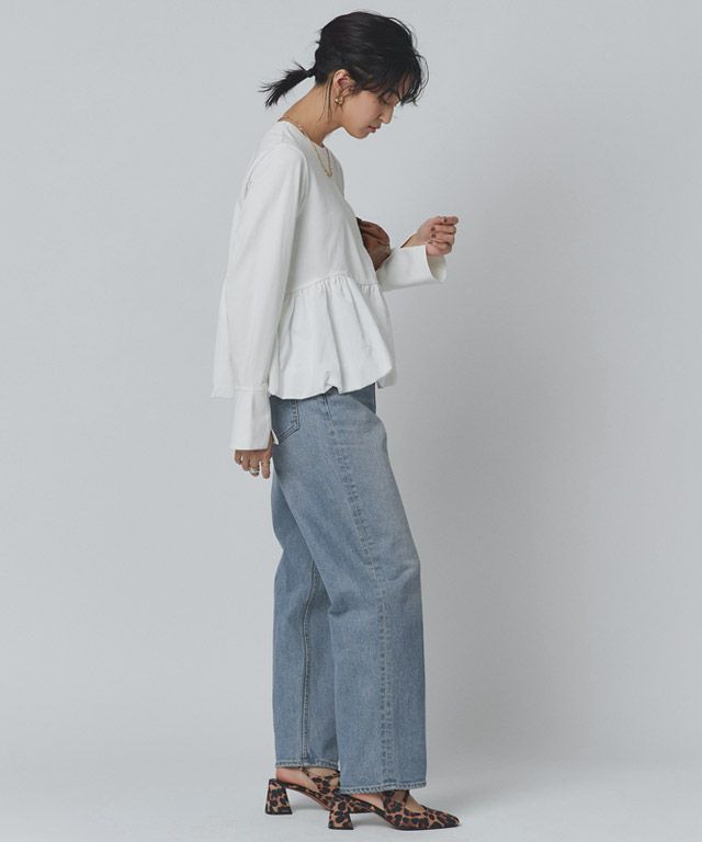 166cm / サックス / M