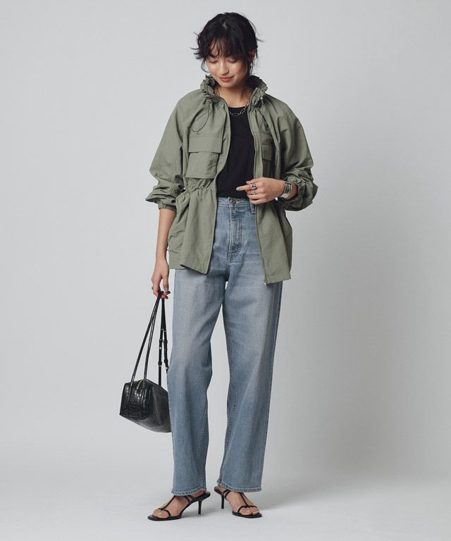 166cm / サックス / M