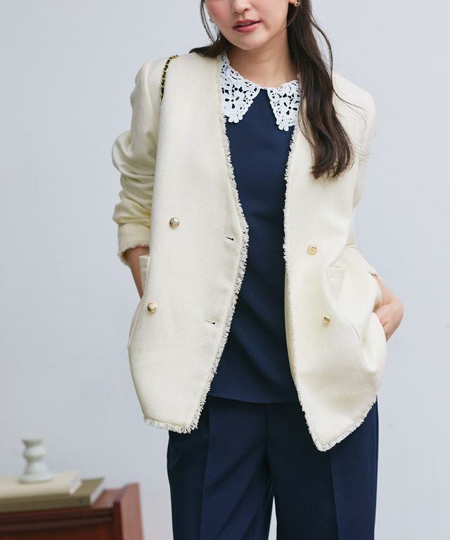 166cm / アイボリー / M