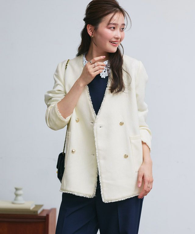 166cm / アイボリー / M