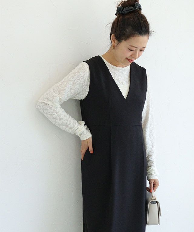 157cm / 無地 / ブラック / M