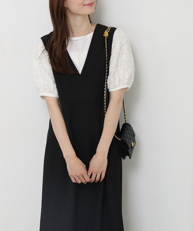 163cm / 無地/ブラック / M