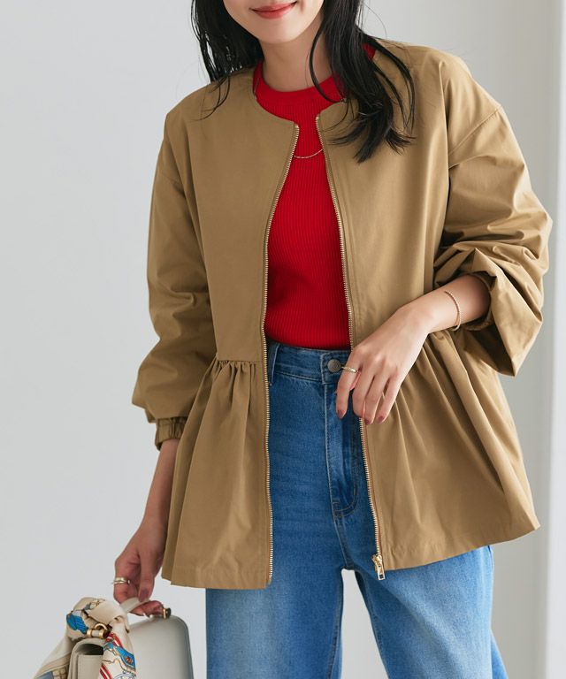 162cm / ライトグレージュ / M