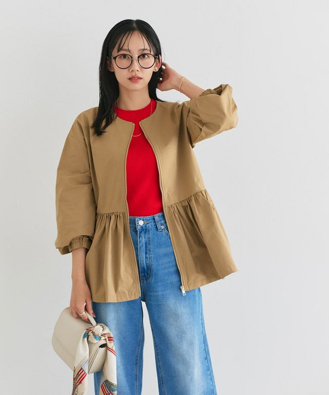 162cm / ベージュ / M