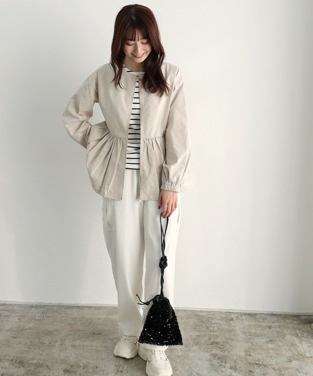 163cm / ライトベージュ / M