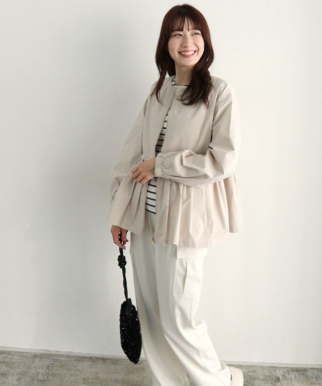 163cm / ライトベージュ / M