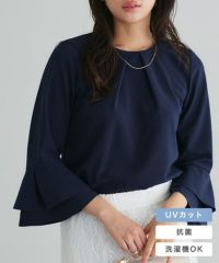 ティアードスリーブTブラウス