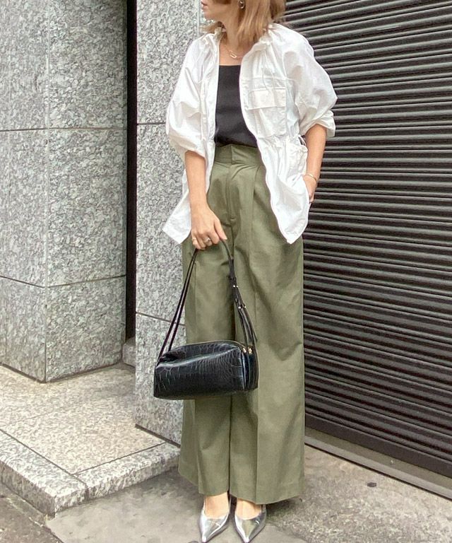 166cm / ライトカーキ / M