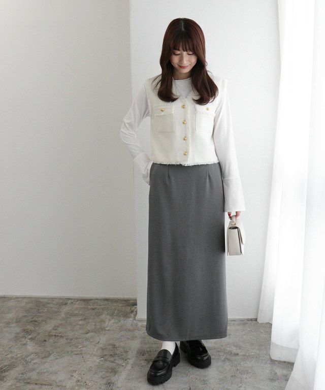 163cm / チャコール / M