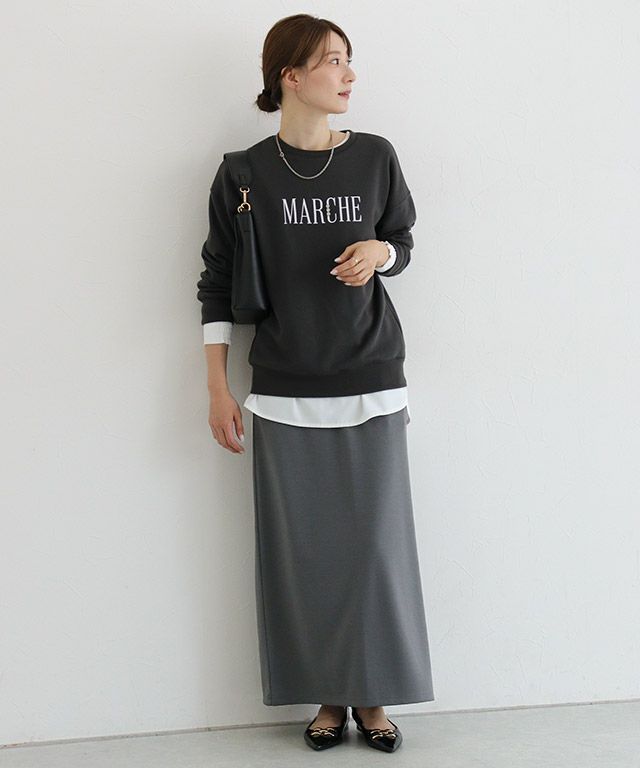 163cm / チャコール / M