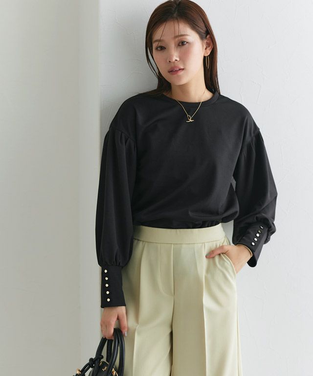 166cm / ブラック / ゴールドボタン / M