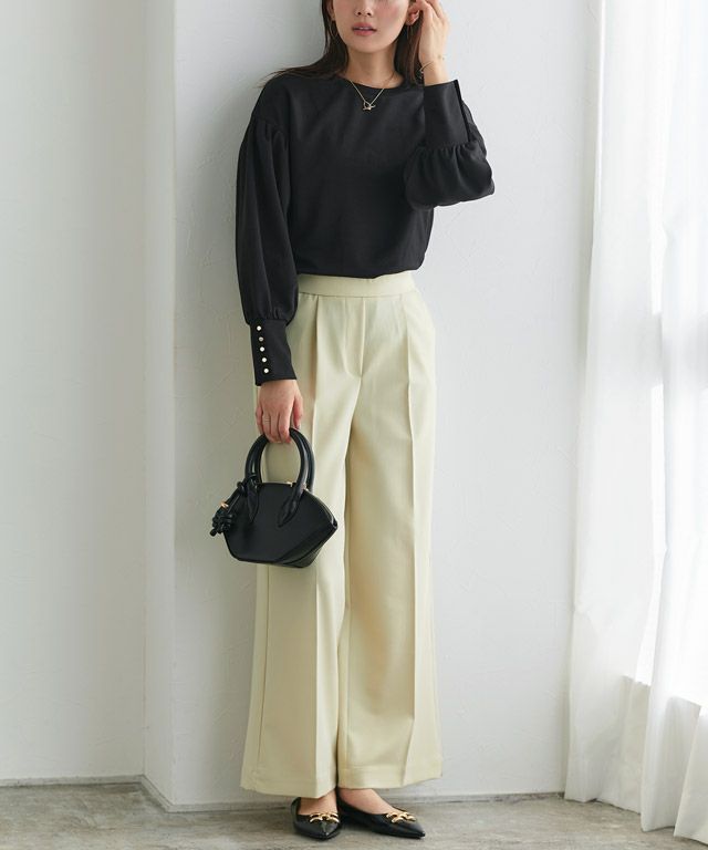 166cm / ブラック / ゴールドボタン / M