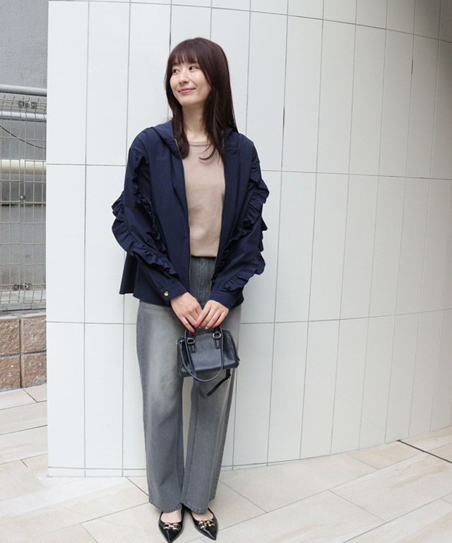 163cm / ネイビー / M