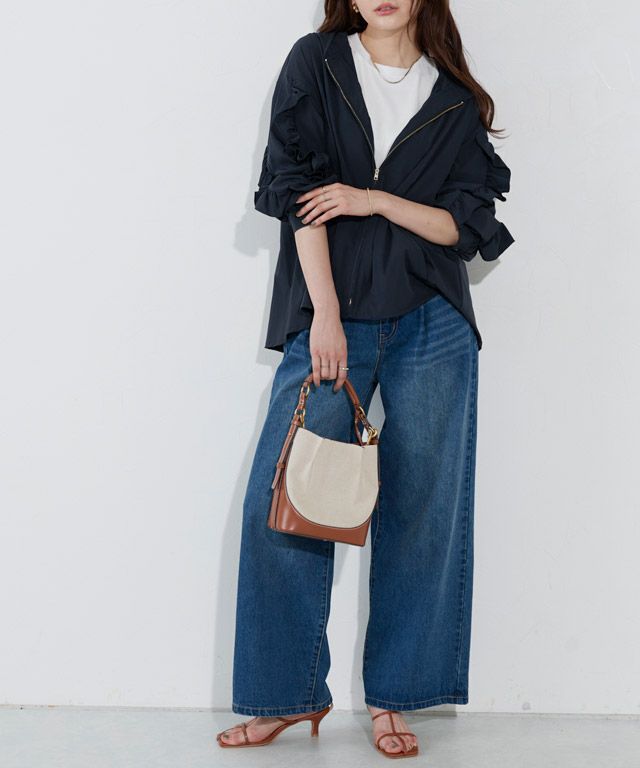 166cm / ネイビー / M