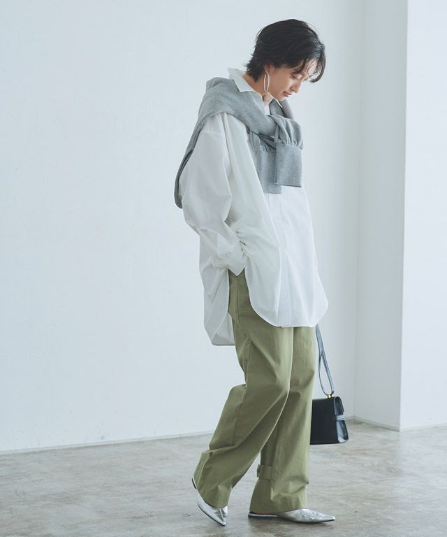 166cm / カーキ / M