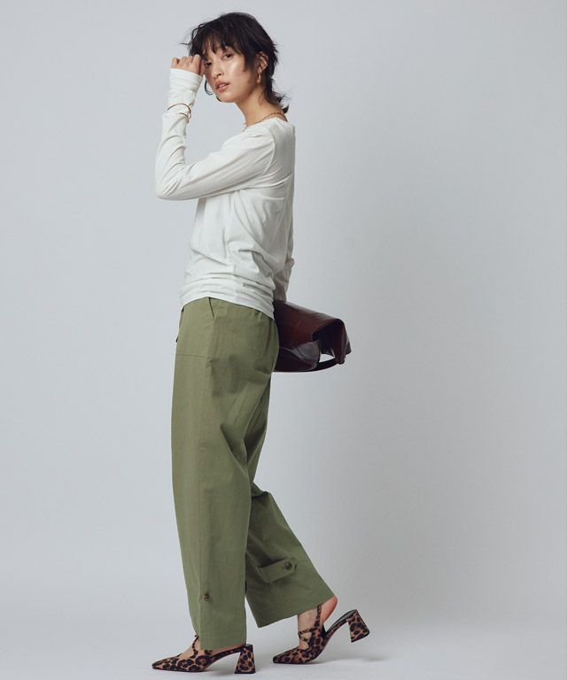 166cm / カーキ / M