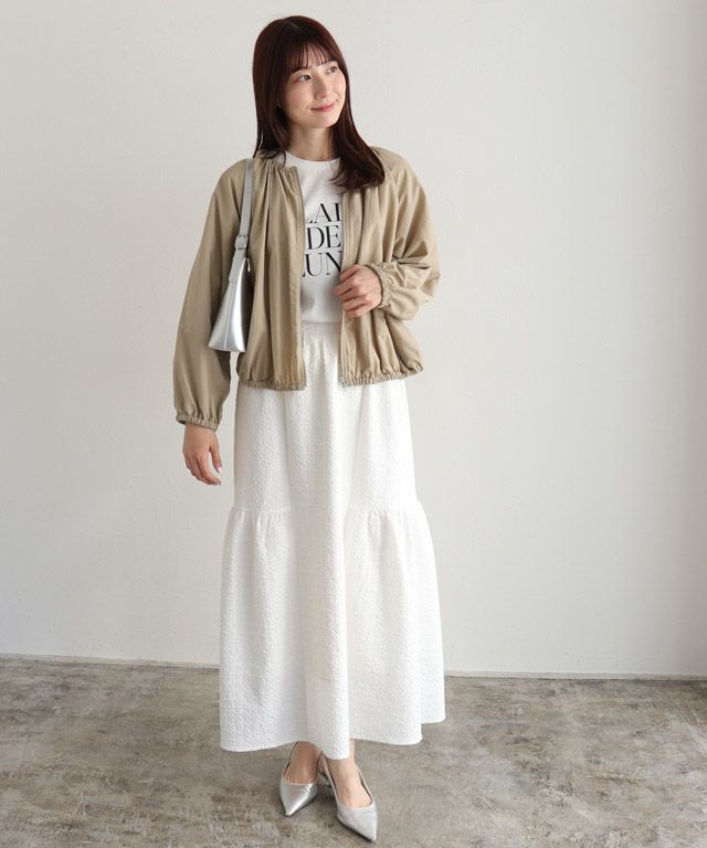 163cm / ベージュ / M