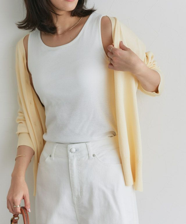 167cm / オフホワイト / タンク / M