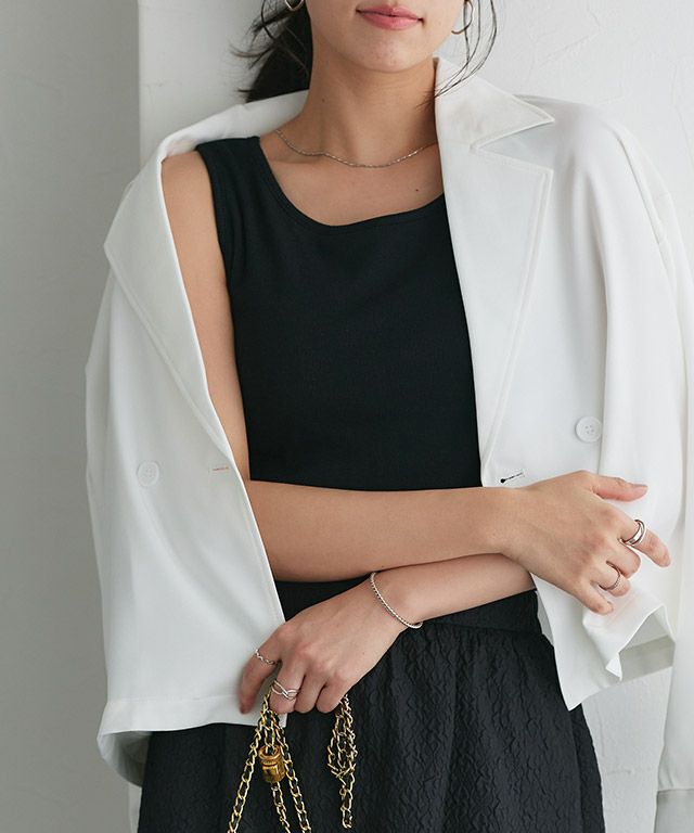 167cm / タンク / ブラック / M