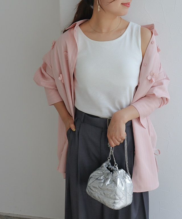 157cm / オフホワイト / タンク / M