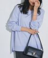 162cm / アッシュブルー / ボートネック / M