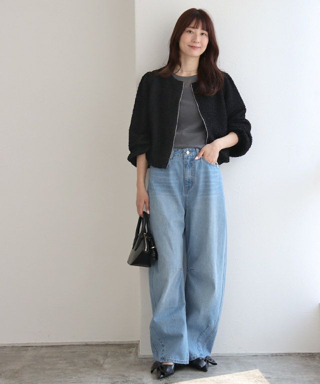 163cm / ブラック / M