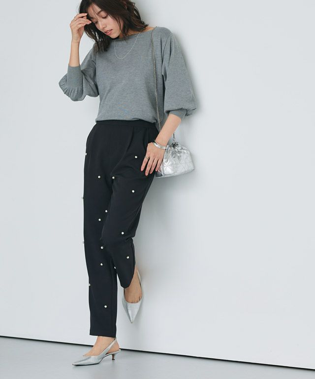 167cm / パール / ブラック / M