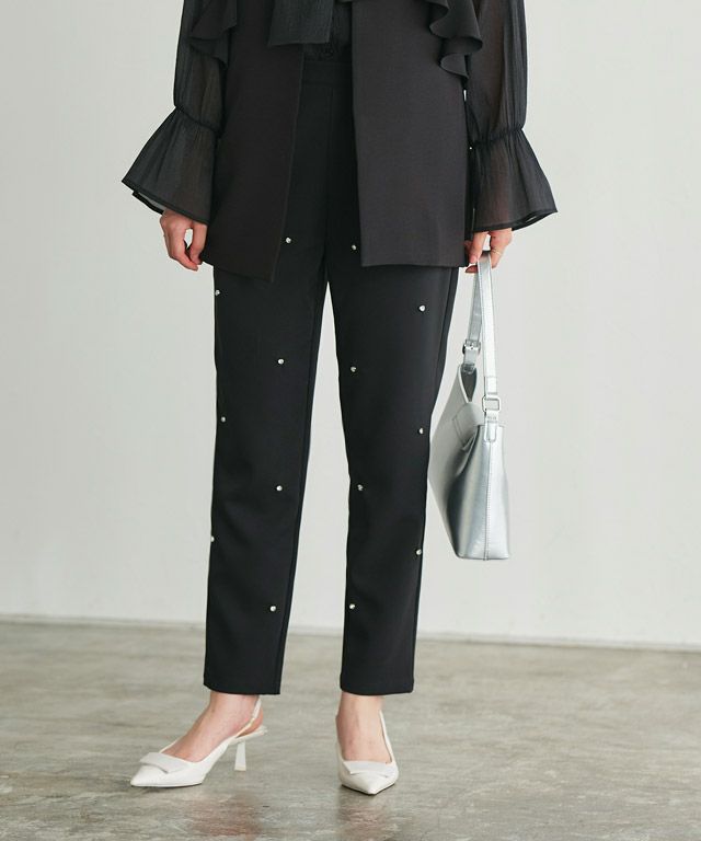 166cm / ビジュー / ブラック / M