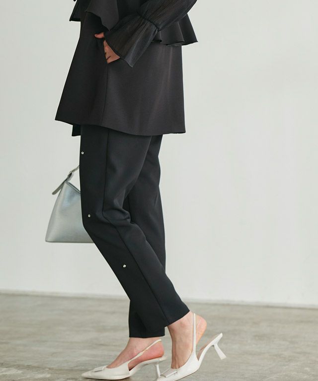 166cm / ビジュー / ブラック / M